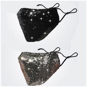 Sequined face Mask